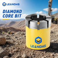 Outils diamantés, foret diamanté imprégné NQ pour forage au diamant
