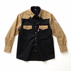 DA NFPA2112 Fire Resistant CAT2 Arc Protection Level D Safety Uniform Workwear Custom <strong>Welding</strong> Work <strong>Shirt</strong> 100% Cotton Oil - Product Image 4
