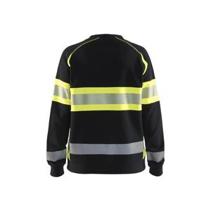 BLAKLADER - 340911589933L Sudadera Hi-Vis para Mujer Negro/Amarillo-EAN 7330509856321 ROPA DE TRABAJO DE LA HI-VIS - Product Image 2