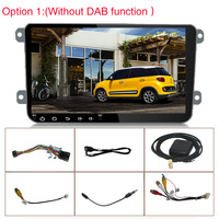 9001A 2 Double Din 9 pouces T3L WIFI Écran tactile complet BT Vidéo de voiture pour Volkswagen Autoradio Android GPS pour VW