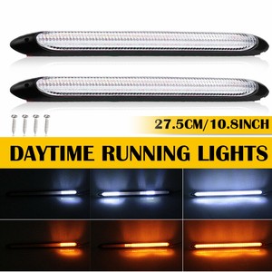 Barre de feux de signalisation LED 27,5 cm (10,8 pouces) Jaune ambre Prête à l'emploi Canbus pour usage automobile - Product Image 6