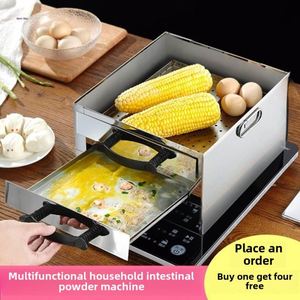Machine à faire des rouleaux de riz domestiques, nouvelle machine à vapeur mini en acier inoxydable, équipement de cuisson - Product Image 2