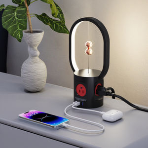 Strip daya soket mata emas bersertifikasi, USA/Amerika standar ETL/UL/FCC dengan lampu malam tempat tidur saklar tipe baru dengan kabel 5 kaki - Product Image 6