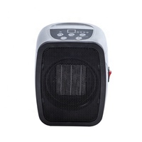 Prix de gros Chauffage domestique compact portable PTC Type de prise UK & US Mini radiateur électrique intelligent de table