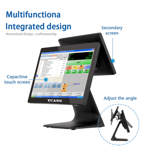 เครื่องบันทึกเงินสดแบบ All-in-One หน้าจอสัมผัสขนาด 15.6 นิ้ว ระบบปฏิบัติการ Win10 ซีพียู J6412 รับประกัน 2 ปี สายเคเบิลแบบซ่อน ขาตั้งอะลูมิเนียม (อุปกรณ์เสริม) - Product Image 3