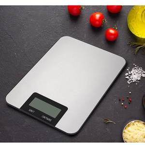Smart Digital Food <b>Scale</b> Metal <b>Kitchen</b> Weight Measuring Tool Electronic Gadgets Household Auto Off Battery Powered English - Product Image 1