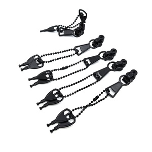 Tirette de <span class=keywords><strong>fermeture</strong></span> éclair YYX de luxe en alliage de zinc noir de haute qualité, personnalisée, en forme de clé, pour <span class=keywords><strong>fermeture</strong></span> éclair de bagages en nylon - Product Image 1