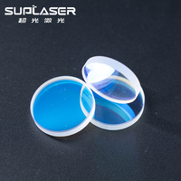 Lente Protectora para Láser de Fibra SUPLASER 6KW 12KW 20KW 30KW 40KW, Ventana Óptica D24.9 D27.9 D37mm para Equipos de Corte CNC