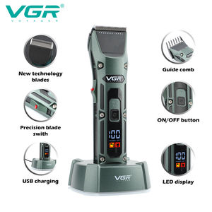 VGR V-696 tondeuse à <span class=keywords><strong>cheveux</strong></span> professionnelle sans fil Rechargeable, tondeuse à <span class=keywords><strong>cheveux</strong></span> électrique avec Base <span class=keywords><strong>de</strong></span> charge - Product Image 2