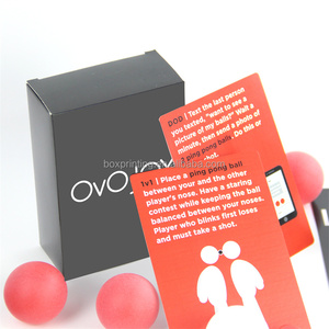 Jeu de société faite à la main, ensemble pour s'amuser en société, s'amuser avec ses imprimés, 8 pièces - Product Image 6