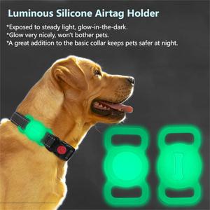 Funda Protectora Impermeable para <span class=keywords><strong>AirTag</strong></span>, <span class=keywords><strong>1</strong></span> Unidad, para Perros y Gatos, Silicona, Cubierta Completa, Suave, Antiarañazos, Antipérdida - Product Image 4
