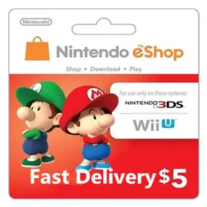 Estados Unidos Nintendo tarjeta de regalo de $5 EShop