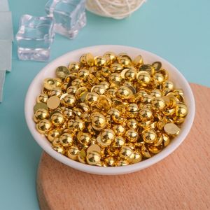 Ongles Strass <span class=keywords><strong>Code</strong></span> Mixte Demi-Cercle ABS Perle Or Argent DIY Nail Demi-Cercle Perle DK010 - Product Image 4