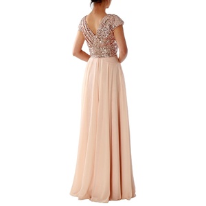 Nouvelle Collection 2026 – Robe de <span class=keywords><strong>Demoiselle</strong></span> <span class=keywords><strong>d</strong></span>'<span class=keywords><strong>Honneur</strong></span> Modeste en Mousseline de Soie, Col V, Imprimé Léopard, Dentelle et Paillettes, Longueur Ras du Sol, Silhouette Crayon, Sans Manches - Product Image 3