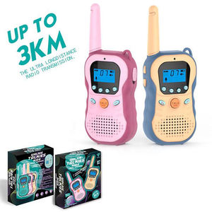 <span class=keywords><strong>Talkie</strong></span>-<span class=keywords><strong>walkie</strong></span> interactif pour enfants de haute qualité, avec changement de voix intelligent, portée de 3 <span class=keywords><strong>km</strong></span>, sans fil - Product Image 5