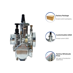 Carburador PWK Universal de alto rendimiento para <span class=keywords><strong>Honda</strong></span> CR125 CR250 <span class=keywords><strong>KTM</strong></span> 65 85 <span class=keywords><strong>125</strong></span> 250 Racing Dirt Bike motocicleta carburador - Product Image 1