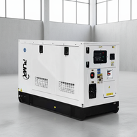 Grupos Electrógenos Diésel de 12KW, 15KW, 30KW, Generador de Imán Permanente, Refrigerado por Agua, Generadores Diésel Silenciosos de Potencia Industrial
