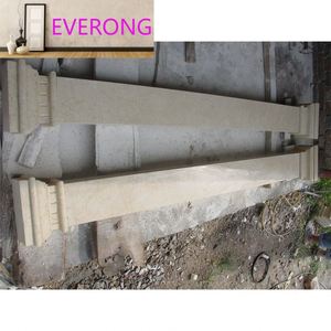 Colonnes <span class=keywords><strong>en</strong></span> marbre massif personnalisées, style romain, carrées, hautes, avec base, pour la décoration architecturale extérieure - Product Image 2