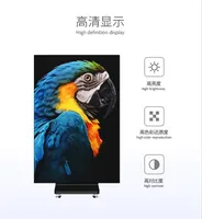 İç Mekan P2.5 Katlanabilir LED Poster Ekran 768x512 Çözünürlük 600CD Parlaklık Sorunsuz Birleştirme Mobil Ekran Telefon Kontrollü
