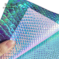 SINOWRAP nouveaux papiers d'emballage de fleurs 30*135cm cuir coloré avancé avec motif Crocodile de haute qualité