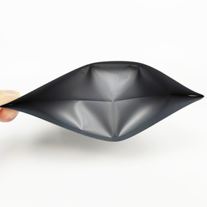 Tùy chỉnh in mờ kim loại kết thúc Nắp kéo đứng túi <span class=keywords><strong>ziplock</strong></span> cửa sổ trong suốt bao bì nhựa Mylar Túi - Product Image 6