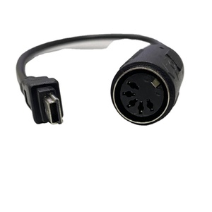 Câble d'extension pour caméra Mini USB 2.0 mâle MIDI DIN 5 broches avec blindage tressé, longueur personnalisable - Product Image 3