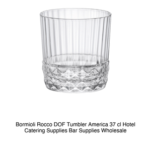 Vaso Bormioli Rocco DOF America 37 cl, Suministros para Hostelería, Suministros para Bares, Venta al por Mayor - Product Image 2