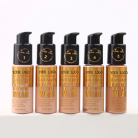 Fond de teint liquide mat doux, couvre les pores et unifie le teint, contrôle du sébum, maquillage naturel imperméable, OEM/ODM, logo personnalisé