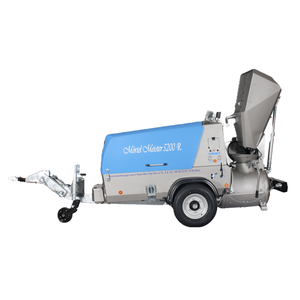Mortel Meister MM5200RB Moteur diesel Haute efficacité Machine à bétonnière et pompe avec fonction de saut - Product Image 1