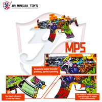 Vente chaude Mini MP5 Pistolet GelBlaster Électrique Jouet Électronique avec Couleurs Personnalisables Pistolet À Eau De Style TikTok