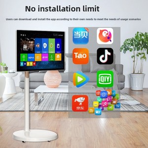 32 inç akıllı dokunmatik Tablet hareketli dönen kablosuz projeksiyon eğlence/dijital asansör wayelevator - Product Image 4