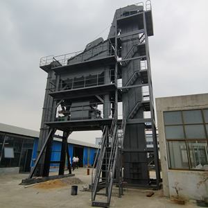 80-400t/u Asfaltmenger en asfaltbetonmenger hoogcapaciteitsinstallatie met kerncomponenten motor en PLC - Product Image 1