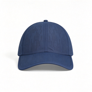 Gorra de Béisbol Perforada con Corte Láser, Precio de Fábrica, MOQ Bajo, Personalizable con Marca, Transpirable, de Secado Rápido, para Hombres y Mujeres - Product Image 1