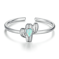 Nouvelle arrivée 925 argent Sterling Simple Vintage Design coeur anneaux CZ fiançailles pierres précieuses anneaux pour mariage femmes et hommes