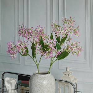 Flores Artificiales Jinxi, Flores de Seda para Decoración de Bodas al Aire Libre, Adorno de Escritorio, Decoración del Hogar 8-21-Q-1-3 Cha Xiwu - Product Image 3
