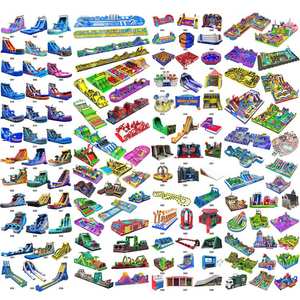 Wet Dry Kids Pool Kommerzieller Türsteher Helter Skelter Truck <span class=keywords><strong>Water</strong></span> <span class=keywords><strong>Canada</strong></span> Aufblasbare Rutsche - Product Image 3