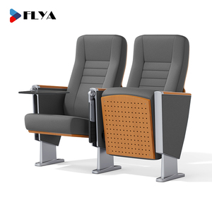 Venta de asientos de auditorio de suministro de fábrica con sillas de Iglesia usadas acolchadas - Product Image 1