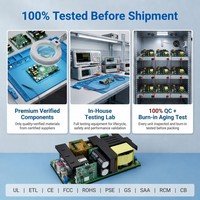 Module d'alimentation 450W, carte PCB PFC 12V 15V 24V 27V 36V 48V 54V 5A 8A 10A 15A 20A 25A 30A 450W, alimentation AC/DC à châssis ouvert