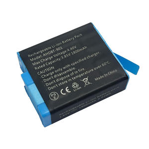 Venta de fábrica, Cámara de Acción, código electrolítico completo, paquete de batería de iones de litio recargable 10/<span class=keywords><strong>11</strong></span> para Go Pro Hero 9/negro - Product Image 5