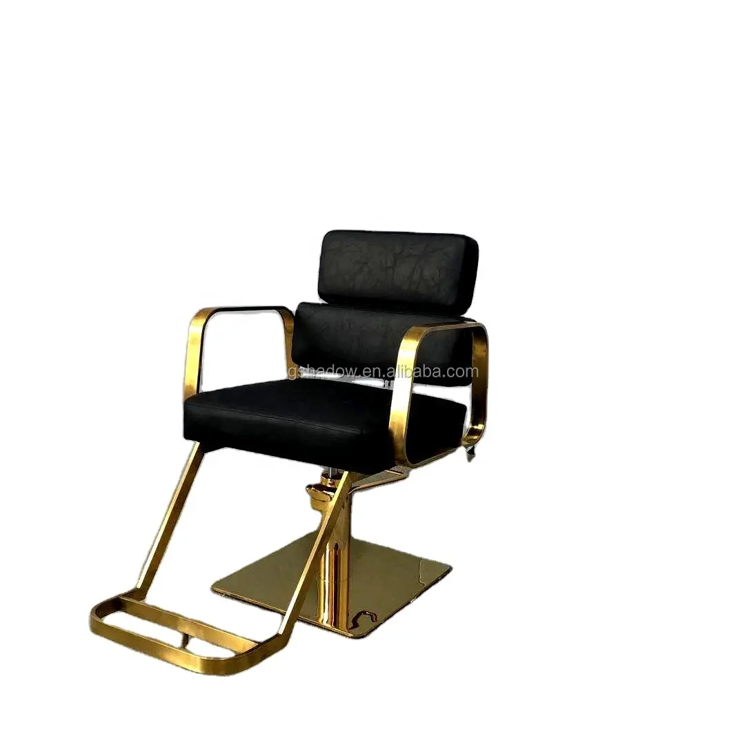 Kingshadow fabrika fiyat doğrudan kuaför koltuğu Salon mobilya berber sandalyesi güzellik salonu
