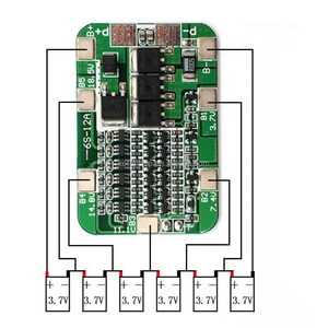 Módulo de Protección de Batería de Iones de Litio 6S 22V 24V 15A para Herramientas Eléctricas e Iluminación Solar 18650 3.7V BMS - Product Image 3