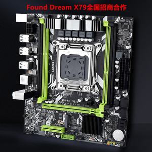 พบเมนบอร์ด Dream X79 LGA2011 DDR3 ATX สำหรับเซิร์ฟเวอร์เวิร์กสเตชัน ชิปเซ็ต Intel รองรับ PCIe 3.0 และ SATA - Product Image 4