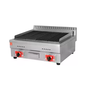 <span class=keywords><strong>Parrilla</strong></span> de <span class=keywords><strong>piedra</strong></span> volcánica de sobremesa de <span class=keywords><strong>gas</strong></span> de cabeza simple/cabeza doble/cabeza triple de acero inoxidable de alta eficiencia - Product Image 2