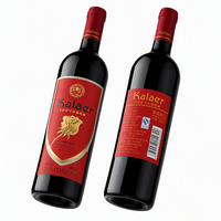 Étiquette personnalisée pour bouteille de vin, autocollant adhésif puissant pour l'avant et l'arrière des étiquettes de vin, fabricant professionnel d'étiquettes de vin en Chine