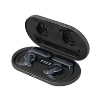 Earphone Olahraga SHINECON Desain Pengait Telinga Model QH-008 Panggilan Suara HD Daya Tahan Baterai Kurang dari 3 Jam Stereo Dua Sisi untuk 5.4