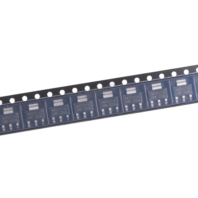 Original and New AMS1117 3.3V 1A SOT-223 AMS1117-3.3V IC Chips One-Stop BOM Sourcing Service AMS1117-3.3