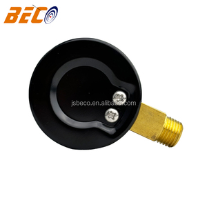 50mm boîtier en acier noir 250Psi Standard Bourdon Tube manomètre manomètre pour <span class=keywords><strong>eau</strong></span> Air GPL gaz carburant fluide - Product Image 3