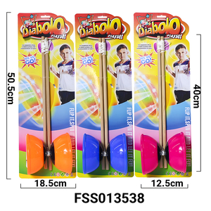 Bâton en bois Chine <span class=keywords><strong>jouet</strong></span> classique <span class=keywords><strong>diabolo</strong></span> en plastique pour enfants - Product Image 3