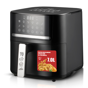Freidora de Aire AKANE de 1600W con Cesta de Gran Capacidad de 7.0L y Circulación Eficiente de Aire Caliente para una Cocina Casera Versátil con Bajo Contenido de Aceite - Product Image 4