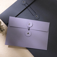 Carpeta de Archivos Personalizada A4A5A6 para Documentos de Contrato, con Lazos Creativos, Bolsa Grande para Sobres, Bolsa de Almacenamiento para Fotos y Postales